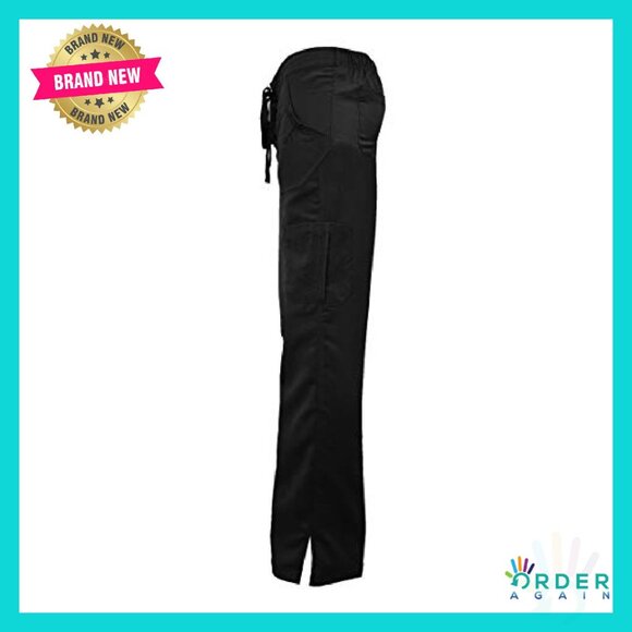 Professional Work Pants Boot-Cut Cargo Pocket Soft Premium Material - Picture 3 of 4